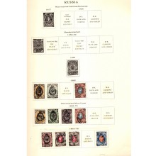 1865-1968 - Rusland/Sovjetunionen - Samling med mange mærker og komplette sæt- Frimærke - Stemplet.